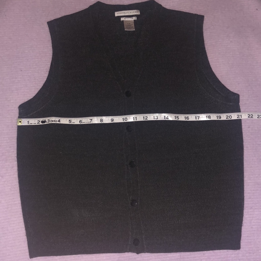 Geoffrey Beene Super Soft Button-Up Vest - image 4